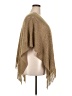 Unbranded 100% Acrylic Tan Poncho Size XXL (estimated) - photo 4