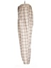 Monki Plaid Ivory Casual Pants Size EU 36 / US 6 - photo 5