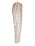 Monki Plaid Ivory Casual Pants Size EU 36 / US 6 - photo 4