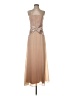 Aspeed 100% Polyester Tan Cocktail Dress Size S - photo 1