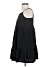 Unbranded Solid Black Casual Dress Size XS - photo 5