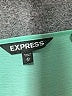 Express 100% Polyester Teal 3/4 Sleeve Blouse Size XS - photo 6
