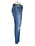 Express Hearts Blue Jeans Size 6 - photo 4