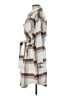 Blank NYC 100% Polyester Gray Trenchcoat Size M - photo 5