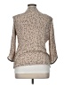 Onyx Nite Tan 3/4 Sleeve Blouse Size XL - photo 2