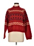 Universal Thread Hearts Red Pullover Sweater Size M - photo 1