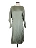 Zara 100% Polyester Green Casual Dress Size S - photo 1