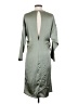 Zara 100% Polyester Green Casual Dress Size S - photo 2