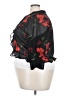 Mlle Gabrielle 100% Polyester Black 3/4 Sleeve Blouse Size 22 - photo 5