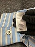 Croft & Barrow Stripes Blue 3/4 Sleeve Button-Down Shirt Size XL (petite) - photo 8