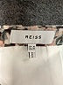 Reiss Print Gray Casual Skirt Size 6 - photo 4
