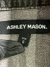 Ashley Mason 100% Cotton Black Ivory Denim Jacket Size S - photo 6