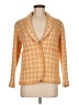 Chanel Houndstooth Gold Orange Wool Blazer Size EU (FR) 38 / US 6 - photo 1