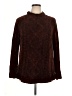 Reference Point Paisley Brown Turtleneck Sweater Size 1X - photo 1