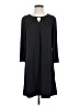 New Directions Solid Black Casual Dress Size S - photo 1