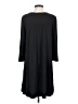New Directions Solid Black Casual Dress Size S - photo 2