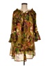 SMF 100% Cotton Green 3/4 Sleeve Blouse Size UK 10 / US 6 - photo 1