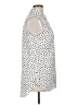 Merona Polka Dots White Sleeveless Blouse Size XL - photo 4
