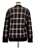 Burberry 100% Merino Wool Plaid Black Wool Pullover Sweater Size XL - photo 2