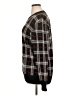 Burberry 100% Merino Wool Plaid Black Wool Pullover Sweater Size XL - photo 5
