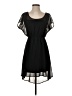 Delirious 100% Polyester Solid Black Cocktail Dress Size S - photo 1