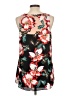 CAbi 100% Polyester Black Sleeveless Blouse Size L - photo 2