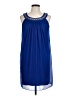 En Focus 100% Polyester Blue Cocktail Dress Size 10 (petite) - photo 1