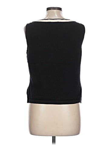 St. John Caviar Sleeveless Top (view 2)