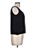 St. John Caviar Black Sleeveless Top Size L - photo 4