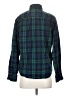 George 100% Cotton Plaid Green Long Sleeve Button-Down Shirt Size S - photo 2