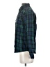 George 100% Cotton Plaid Green Long Sleeve Button-Down Shirt Size S - photo 5