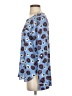 Ann Taylor LOFT 100% Polyester Blue Long Sleeve Blouse Size S - photo 5