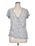 Jessica Simpson Gray Short Sleeve Top Size XL - photo 1