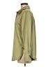12th Tribe 100% Polyester Solid Green Long Sleeve Blouse Size M - photo 5