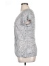 Jessica Simpson Gray Short Sleeve Top Size XL - photo 5