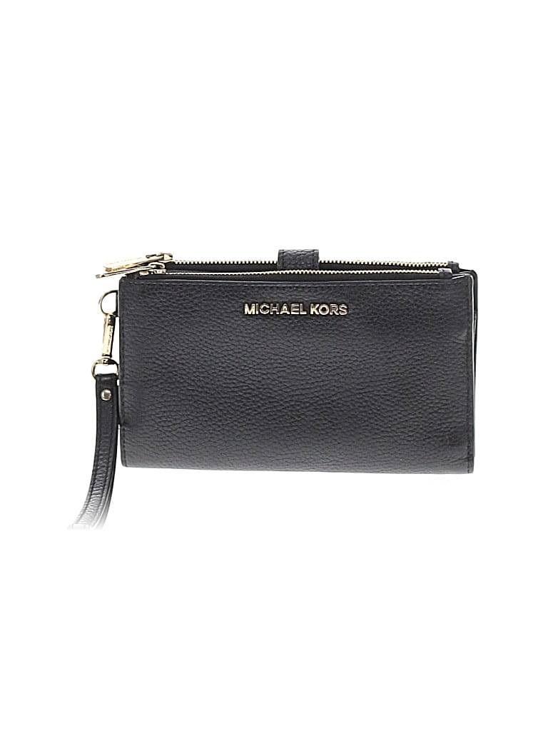 Pre-owned Michael Michael Kors Wristlet In Black