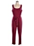 Lane Bryant Solid Burgundy Pink Jumpsuit Size 14 - 16 Plus - photo 1