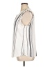JunaRose Stripes Ivory Sleeveless Blouse Size 14 - photo 5
