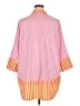 Tuckernuck 100% Polyester Stripes Orange 3/4 Sleeve Blouse Size XXL - photo 2