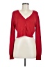 Basic Editions 100% Polyester Red Cardigan Size M - photo 1