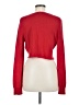 Basic Editions 100% Polyester Red Cardigan Size M - photo 2