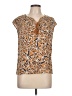 Daniel Rainn 100% Rayon Brown Sleeveless Blouse Size L - photo 1