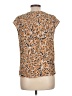 Daniel Rainn 100% Rayon Brown Sleeveless Blouse Size L - photo 2