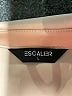 Escalier Metallic Tan Long Sleeve Blouse Size L - photo 7