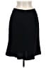 Louben Solid Black Formal Skirt Size 8 - photo 2