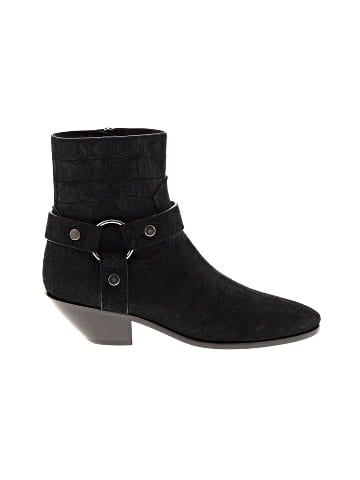 Saint Laurent Suede Ankle Boots (view 1)