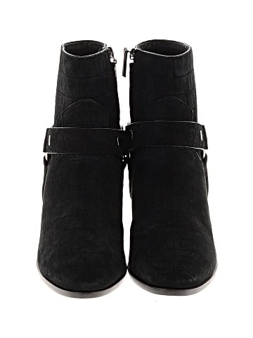 Saint Laurent Suede Ankle Boots (view 2)