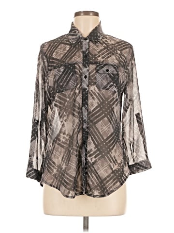 Belle Du Jour 3/4 Sleeve Blouse (view 1)