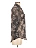 Belle Du Jour 100% Polyester Gray 3/4 Sleeve Blouse Size M - photo 4