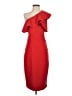 Zara Basic Red Cocktail Dress Size S - photo 1